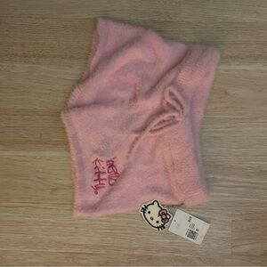 Hello Kitty Pink Fuzzy short